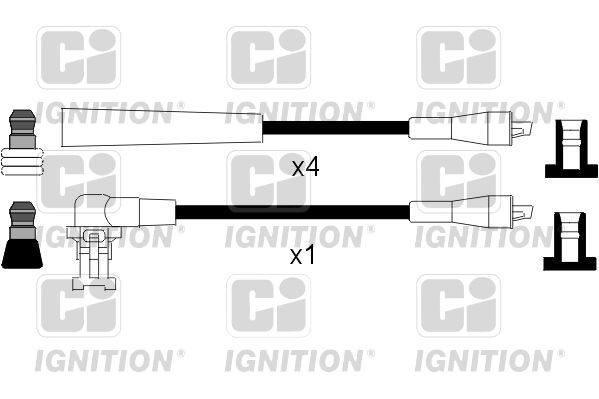 QUINTON HAZELL Augstsprieguma vadu komplekts XC134